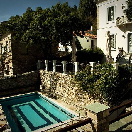 Archontiko Stathopoulou Hotel Agios Georgios Nilias Buitenkant foto
