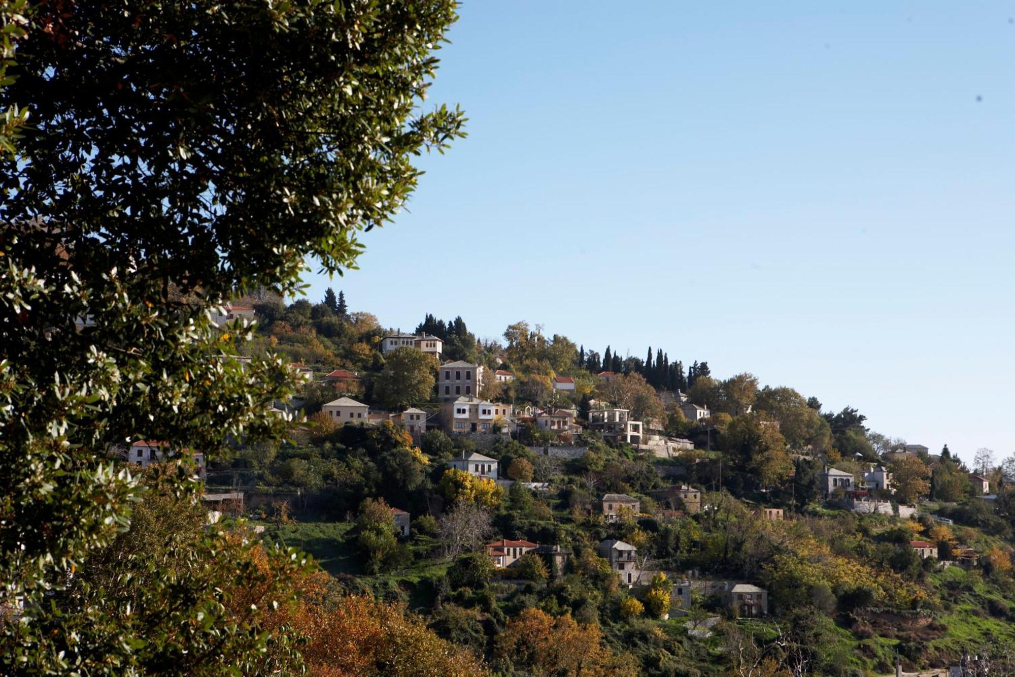 Archontiko Stathopoulou Hotel Agios Georgios Nilias Buitenkant foto