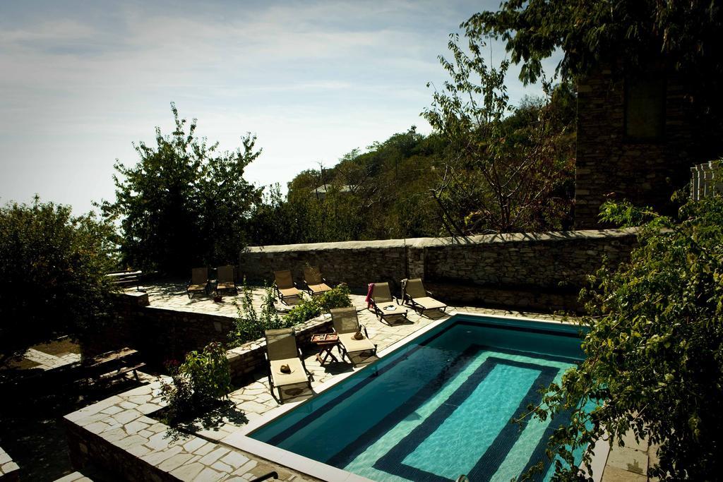 Archontiko Stathopoulou Hotel Agios Georgios Nilias Buitenkant foto