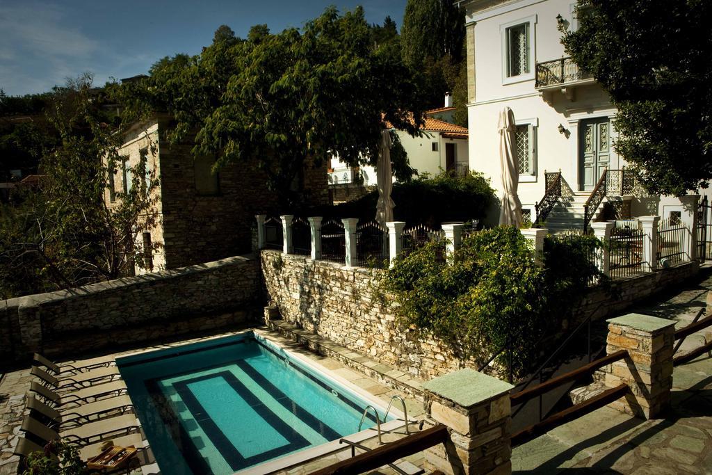 Archontiko Stathopoulou Hotel Agios Georgios Nilias Buitenkant foto